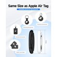 thumbnail image 4 of TEMOGU-LiTag Duo - Tracker Double Système pour iOS Ou Android, Étui avec Support Air-Tag Inclus, Étiquette de Suivi Bluetooth/key Finder/tracker de Bagages/localisateur d'Articles, Apple & Google sous Licence Officielle (Noir 1PCS), 4 of 4