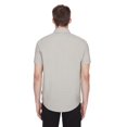 thumbnail image 3 of Dark Black Men's Short-Sleeve Button-Down Shirt, 3 of 6