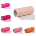 thumbnail image 1 of 1 Roll Glitter Trimming Tulle Roll No Odor Net Yarn Wreath Decorations Sheer Ribbon for Indoor, 1 of 7