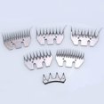 thumbnail image 3 of koolsoo Stainless Steel Sheep Shears Blades Electric Wool Trimmer Accs Universal Goats 13 Teeth Curved, 3 of 8