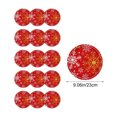 thumbnail image 3 of Amzcrzy Paper Disposable Tableware Set Red Snowflake Christmas Theme Party Tableware Disposable 7-Inchs 9-Inchs Paper Plates Paper Cups Tissue Set Of Party-Themed Paper Plates Set, 3 of 6