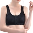 thumbnail image 1 of Large Padded Underwear Front Buckle Breathable Comfortable Running Vest Bra, 1 of 9