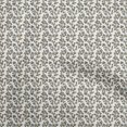 thumbnail image 1 of oneOone Rayon White Fabric Floral Sewing Material Print Fabric By The Yard 56 Inch Wide, 1 of 4