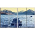thumbnail image 2 of Lake in Glacier National Park - Large Seashore Canvas Print, 2 of 3