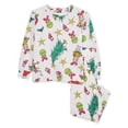 thumbnail image 5 of The Grinch Kids' Gender Inclusive Two Piece Holiday Pajama Set, 5 of 5