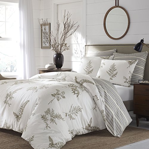 Stone Cottage 221504 Willow Duvet Cover Set, King, Tan/Beige, 3 Piece