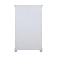 thumbnail image 2 of Ameriwood Home Aaron Lane Bookcase with Sliding Glass Doors, White, 2 of 8