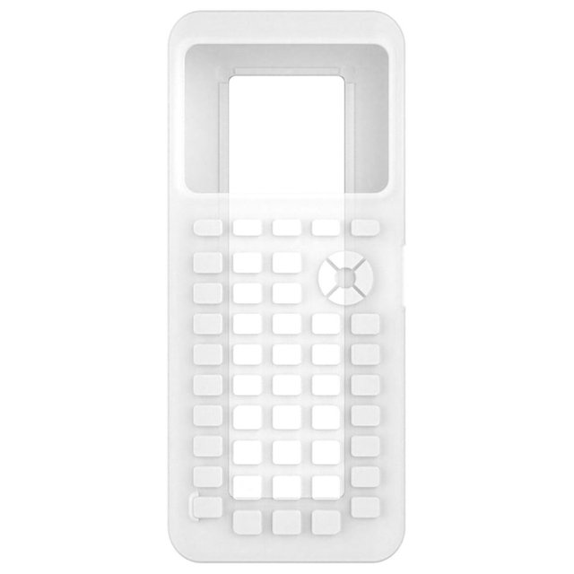 SUTENGDA Soft Silicone Full Cover Calculator Case Compatible with TI-84 Plus CE Calculator Pink