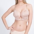 thumbnail image 2 of XZNGL Soutien-Gorge Dos Bas pour Robe Dos Nu Soutien-Gorge Dos Bas pour Femmes Liftant Profond en U Soutien-Gorge Dos Nu avec Bretelles Transparentes Convertibles Soutiens-Gorge Dos Bas pour Femmes Bretelles Transparentes Soutiens-Gorge pour Femmes, 2 of 9