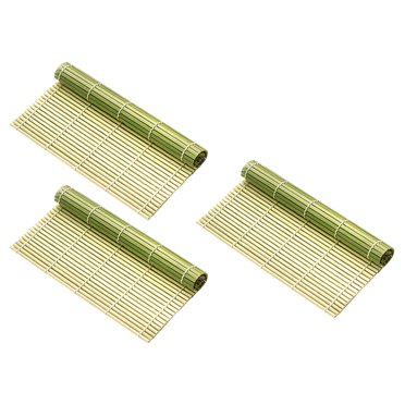 3pcs Bamboo Sushi Roller Mats Sushi Rolling Mats DIY Sushi Making Pads