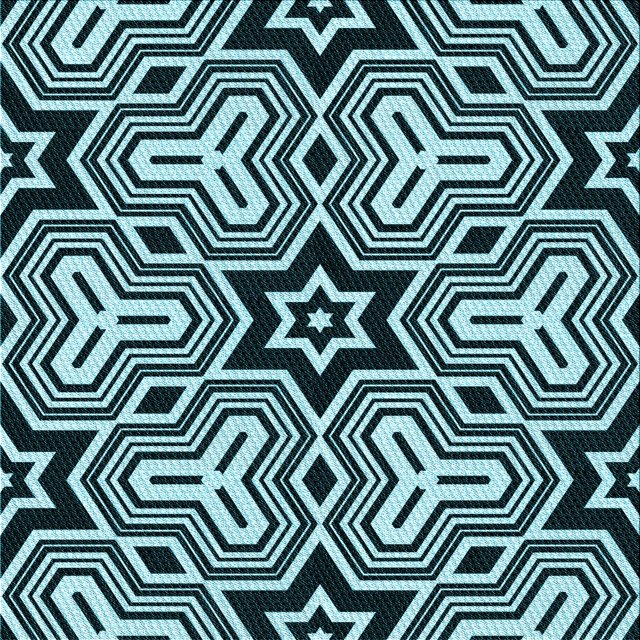 Ahgly Company Machine Washable Indoor Square Transitional Deep Teal Green Area Rugs, 5' Square