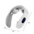 thumbnail image 3 of Dvkptbk Cervical Massager Led Display Neck Intelligent Neck with Heat 8 Modes 16 Tissue Point Portable Neck Home Appliances, 3 of 9