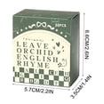 thumbnail image 2 of Wooden, EDHITNR Natural Solid Wood DIY Alphabet Set, 30-Piece Uppercase Letters with Cream Ink Pad for Journaling Scrapbooking, 2 of 2