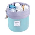 thumbnail image 1 of Cosmetic Bags Women Makeup Bags Drawstring Bucket Toiletry Bag Bathroom Storage Carry Cases Waterproof Make up Pouch Foldable Travel Cosmetic Organizer, 1 of 5