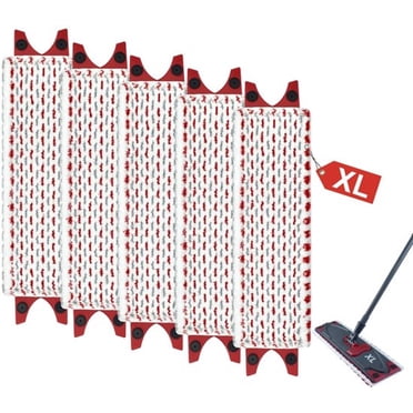 Vileda Ultramax TG Chiffons de Nettoyage en Microfibre pour Nettoyant pour Planchers - Lot de 5 - Résistants aux Taches - Lavables