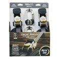 thumbnail image 1 of Nite Ize CamJam HookLock Ratchet Strap System - Adjustable, Heavy-Duty Tie Down Straps - Cargo Attachment with Spring-Actuated Hooks - Includes Ratchets, Hooks, Webb, 1 of 9