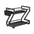 thumbnail image 1 of Amdohai Over The Sink Dish Drying Shelf Rack with Drain Board, 1 of 7