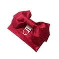 thumbnail image 1 of serony Kimono Obi Jacquard Pré-Noué avec Nœud et Sangle de Taille Rouge, 1 of 9