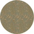 thumbnail image 1 of Ahgly Company Tapis d'Intérieur Lavables en Machine, Ronds, Marron Chêne Transitionnel, Ronds de 7', 1 of 7
