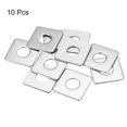 thumbnail image 3 of Uxcell Square Washer 10 Pack M12x30x30x2mm 304 Stainless Steel Square Plate Washers, 3 of 5