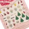 thumbnail image 1 of Maoww Nails Art Sticker Merry Christmas 3D Golden Elements Nail Wrap Sticker Tips DIY Manicura Stickers Tool, 1 of 6
