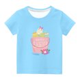 thumbnail image 1 of Chandails pour Filles Tout-Petits Enfants Garçons Filles Mignon Col Rond Imprimé Manches Courtes Haut, 1 of 1