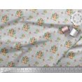 thumbnail image 1 of Soimoi Gray polyester Crepe Fabric Palm Tree & Girl Beach Print Fabric by Yard 42 Inch Wide, 1 of 5