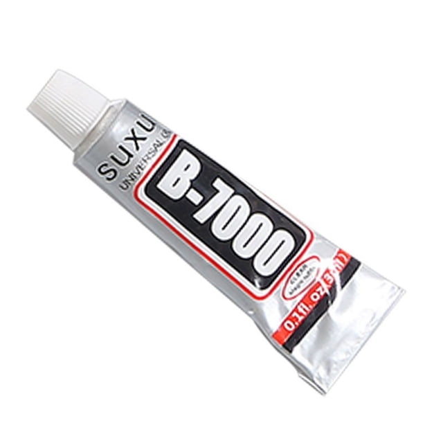 EGNMCR Rentrée Scolaire, Cadeau pour Enfants B7000 Adhésif Fort Solution de Collage Polyvalente Convient à Divers Matériaux Offrant une Adhérence et une Expérience Utilisateur Pratique 3 ml Colles pour les Mains