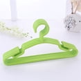 thumbnail image 2 of 10PCS Kids Hangers Plastic Non Slip Standard Multiple Colors Nursery Coat Hanger, 2 of 3