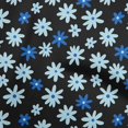 thumbnail image 1 of oneOone Silk Tabby Light Blue Fabric Abstract Retro Floral Craft Projects Decor Fabric Printed By The Yard 42 Inch Wide, 1 of 4