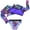 style-03 Purple, variant on gdxvjhbj Swim Suit for Girls Girl's 3 Piece Bikini Bathing Suit Printed Sport Swimsuits with Shorts Cove Up Sets Teen Girl's Swimwear Size 11-12 (Hot Pink,11-12 Years)