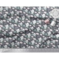 thumbnail image 2 of Soimoi Poly Georgette Fabric Cloud,Ball & Elephant Kids Decor Fabric Printed Yard 52 Inch Wide, 2 of 3