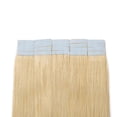 thumbnail image 3 of Tape in Human Hair Extensions Highlight Balayage Straight Hair, 3 of 6