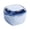 Light Blue#2, variant on Portable Denture Storage Box for Orthodontic Retainers, Invisible Brace Case with Protective Cover, 3.7 x 3.7 x 2.7 in