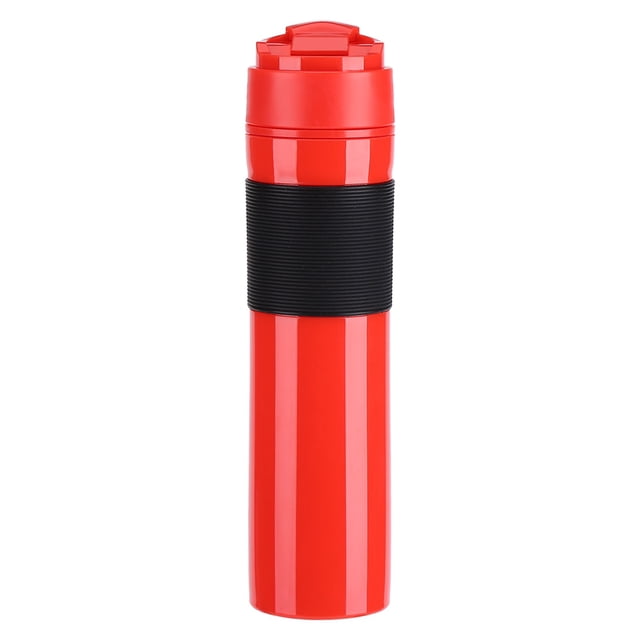 Bouteille Presse à Café, Cafetière de Qualité Alimentaire Facile à Transporter, Conception Réutilisable et Sophistiquée pour Café Eau Fruits pour Toute Activité Extérieure