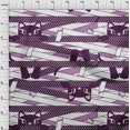 thumbnail image 4 of oneOone Velvet Purple Fabric Kids Sewing Craft Projects Fabric Prints By Yard 58 Inch Wide, 4 of 4
