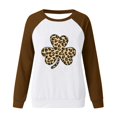 thumbnail image 4 of QIPOPIQ Chandails à Manches Longues pour Femmes T-Shirts de la Saint-Patrick T-Shirts de la Saint-Patrick pour Dames Shamrock T-Shirt Vert Chandail T-Shirts de la Saint-Patrick Col Rond T-Shirts de Fête T-Shirts Graphiques Aubaines, 4 of 4