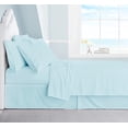 thumbnail image 1 of Swift Home Luxury 4-Piece Sheet Set with Extra Pillow Case, TwinXL, Aqua, 1 of 8