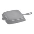 thumbnail image 2 of STAUB Grill Pans 26 cm Cast Iron Square American Grill, Graphite-Grey, 2 of 2