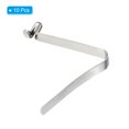 thumbnail image 3 of Unique Bargains 11x6mm Kayak Paddle Snaps, Hollow Button Single Pin Lock Tube Spring Clips for Tent Pole, 10 Pack, 3 of 6