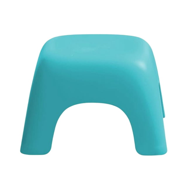 Petit Tabouret de Salon Marchepied Repose-Pieds Banc Jouet Bleu
