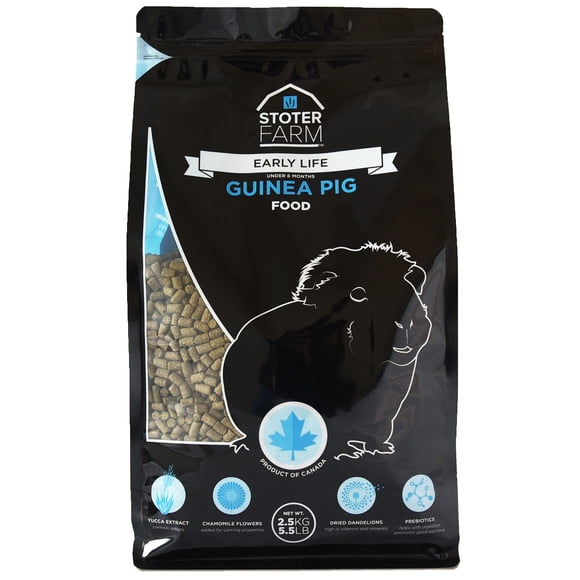 Stoter Farm Early Life Guinea Pig Food (5.5 lbs/2.5kg Bag)