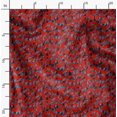 thumbnail image 2 of Soimoi Viscose Chiffon Fabric Leopard Animal Skin Decor Fabric Printed Yard 42 Inch Wide, 2 of 6