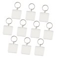 thumbnail image 1 of lionlar 10 Pcs Porte-Clés Transparent Insert d'Art Non Fonctionnel Cadeaux, 1 of 9
