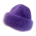 thumbnail image 3 of Esquirla Cossack Hat Russian Hat Beanie Winter Faux Hat for Snow Snowboard Riding, 3 of 8