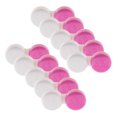 thumbnail image 1 of lionlar 10 Pieces Contact Travel Lenses Case Container Holder Pink, 1 of 5