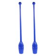 thumbnail image 1 of icolorfuled 2pcs Colorful Gymnastic Sticks for Gym Artistic Resin Calisthenics Poles, 1 of 7