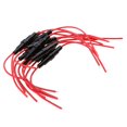 thumbnail image 1 of 10 Pcs 5x20mm Inline Fuse Holder Fast-Blow Screw Type Fuse Holder with 22AWG Wire, 1 of 9