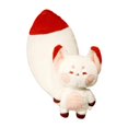 thumbnail image 1 of Tachiuwa Poupée Renards Mignons Renards Légers Jouet en Peluche pour Enfants Ados Famille Blanc Rouge Grande Queue, 1 of 9