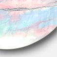 thumbnail image 2 of Designart 'Parfait VII' Art mural cercle en métal shabby chic, 2 of 3